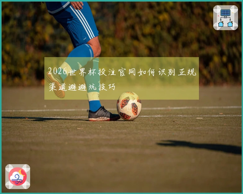 2026世界杯投注官网如何识别正规渠道避避坑技巧