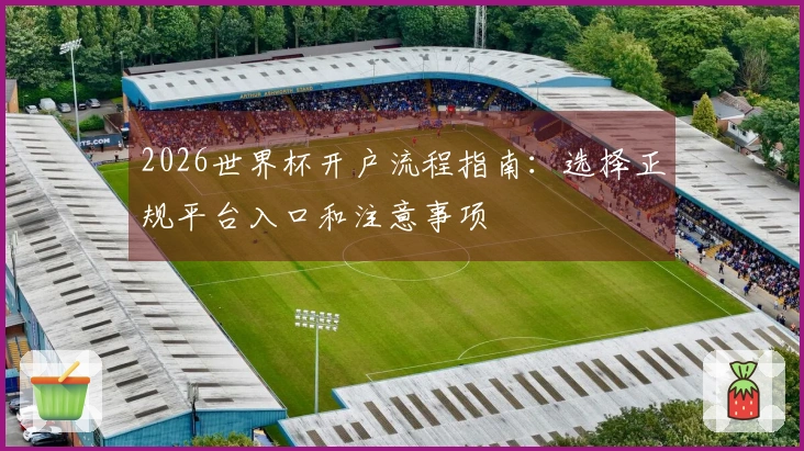 2026世界杯开户流程指南：选择正规平台入口和注意事项